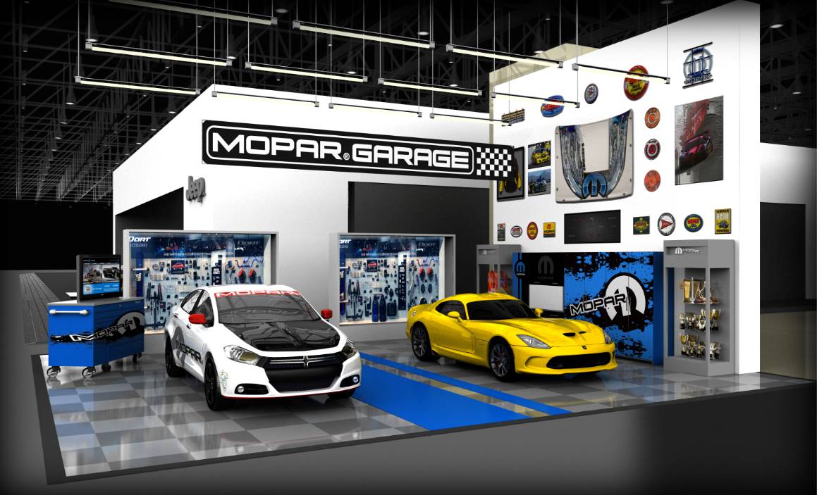 For Your Eyes Mopar Garage At The North American International Auto