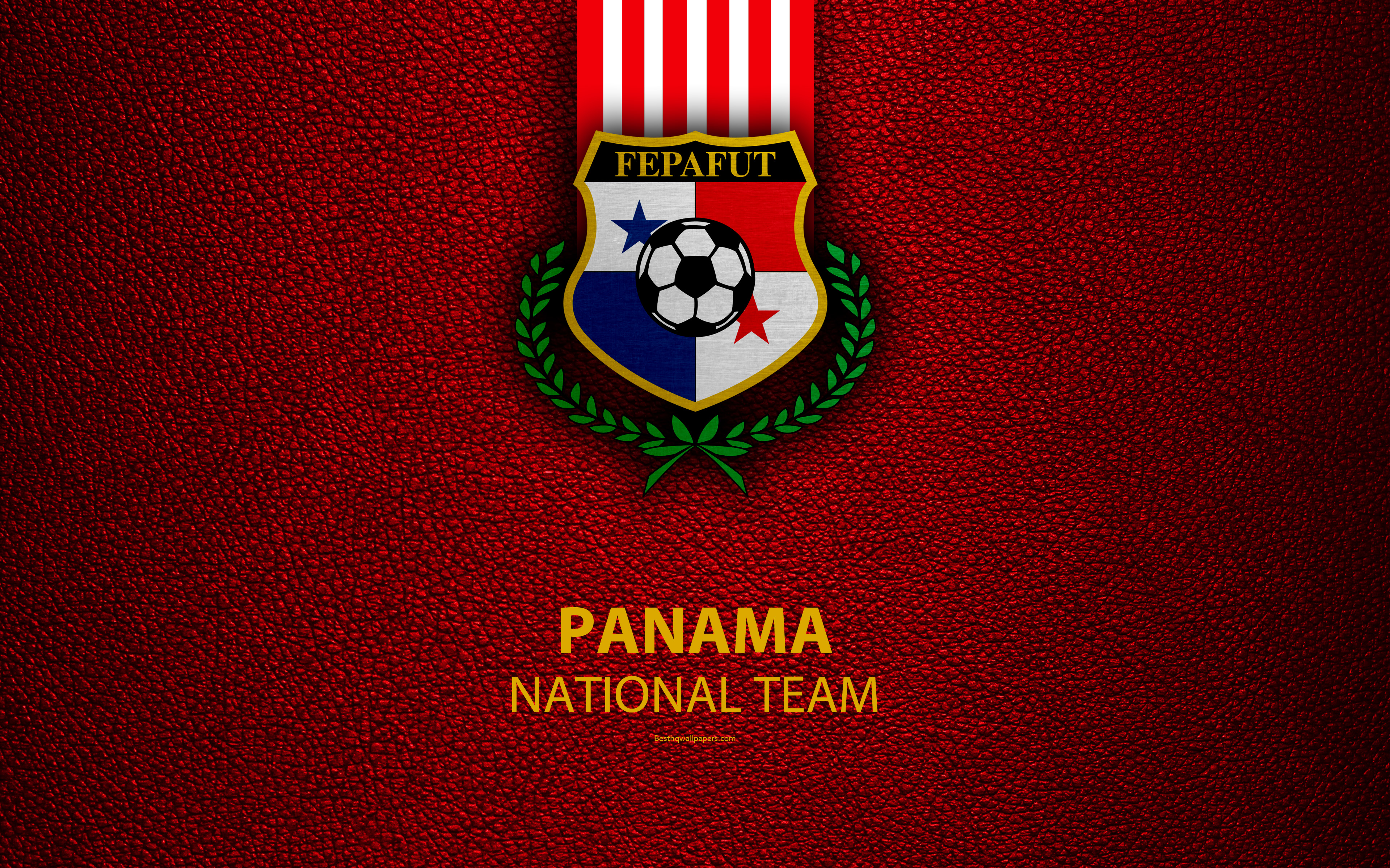 Wallpaper Panama National Football Team 4k Leather
