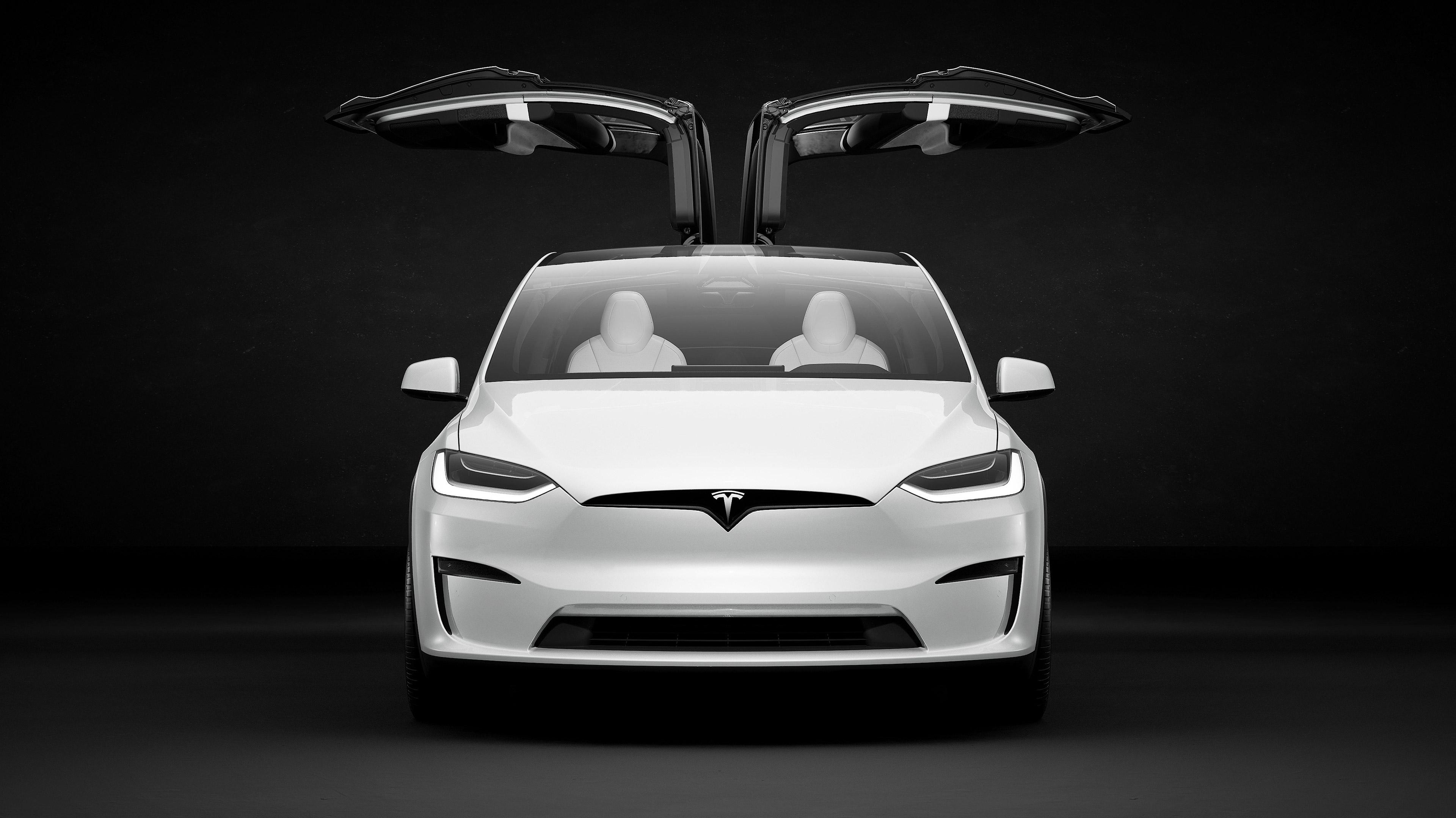 🔥 Download Tesla Model X Plaid HD Wallpaper And Background by
