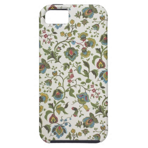 Indian Inspired Floral Design Wallpaper iPhone Covers
