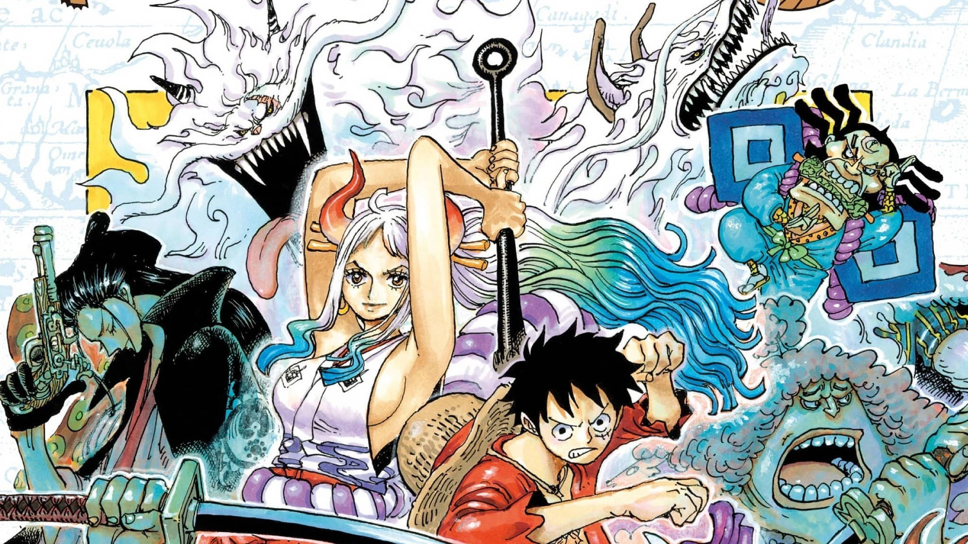 One Piece Wano Wallpaper