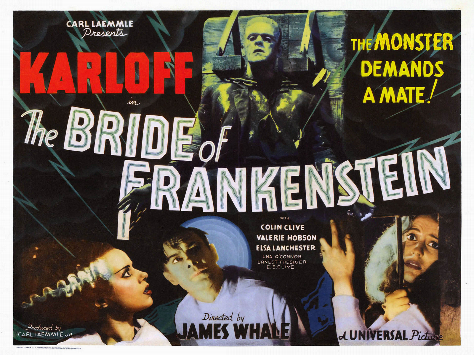 The Bride Of Frankenstein Desktop Pc And Mac Wallpaper