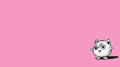 Pokemon Video Games Pink Sprites Jigglypuff Retro