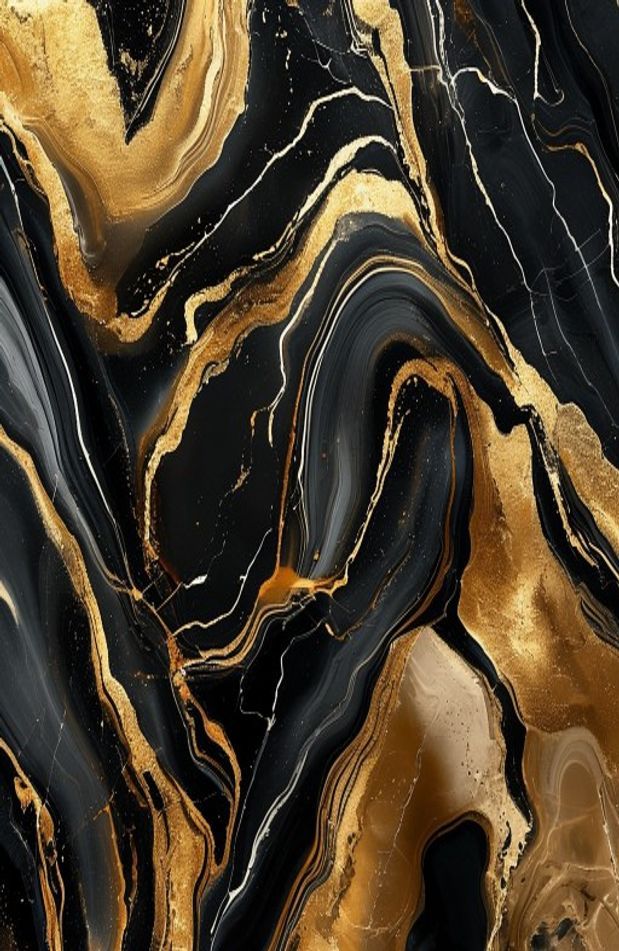 Black And Gold Marble Wallpaper