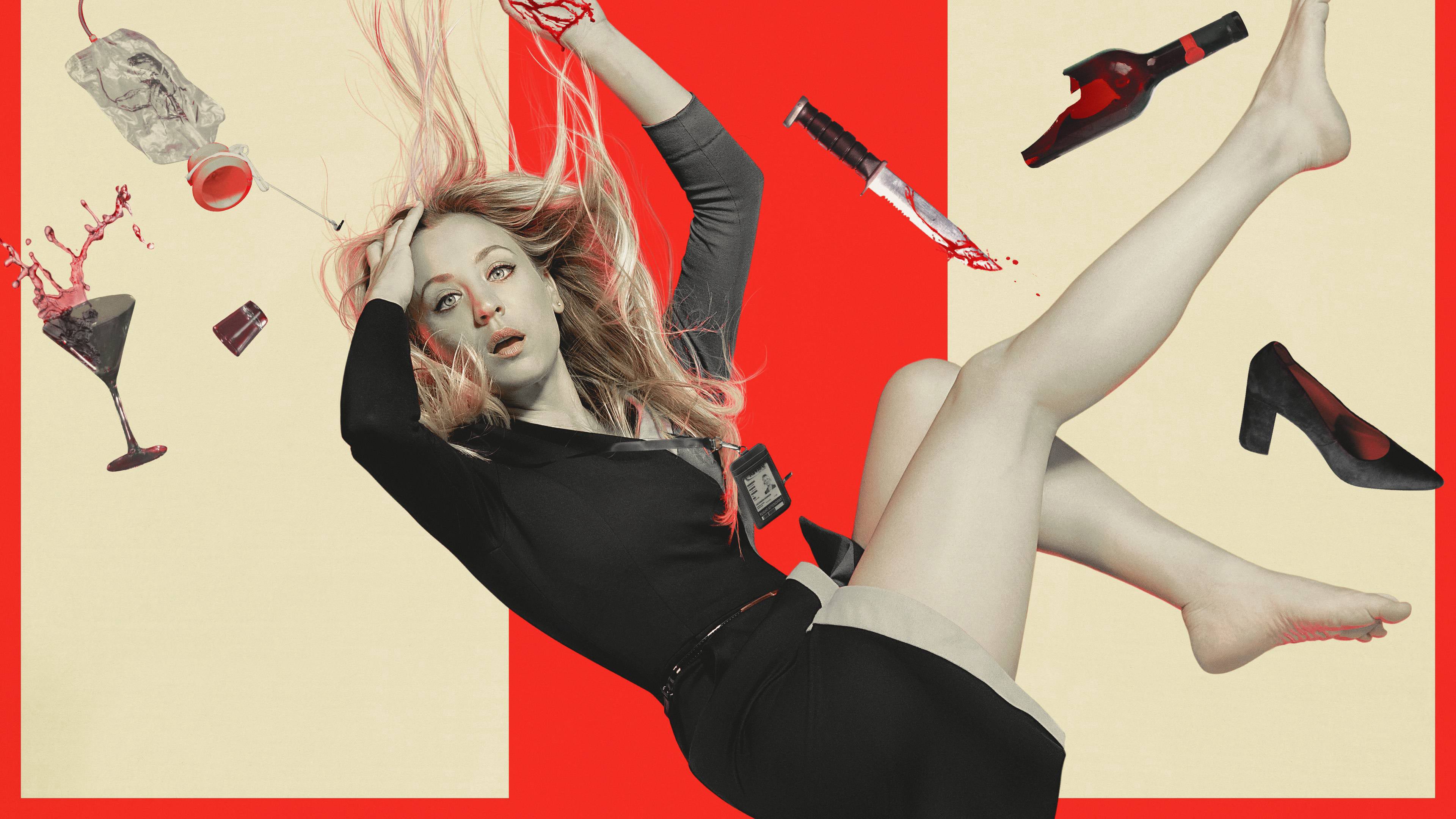 The Flight Attendant Poster Wallpaper HD Tv Shows 4k