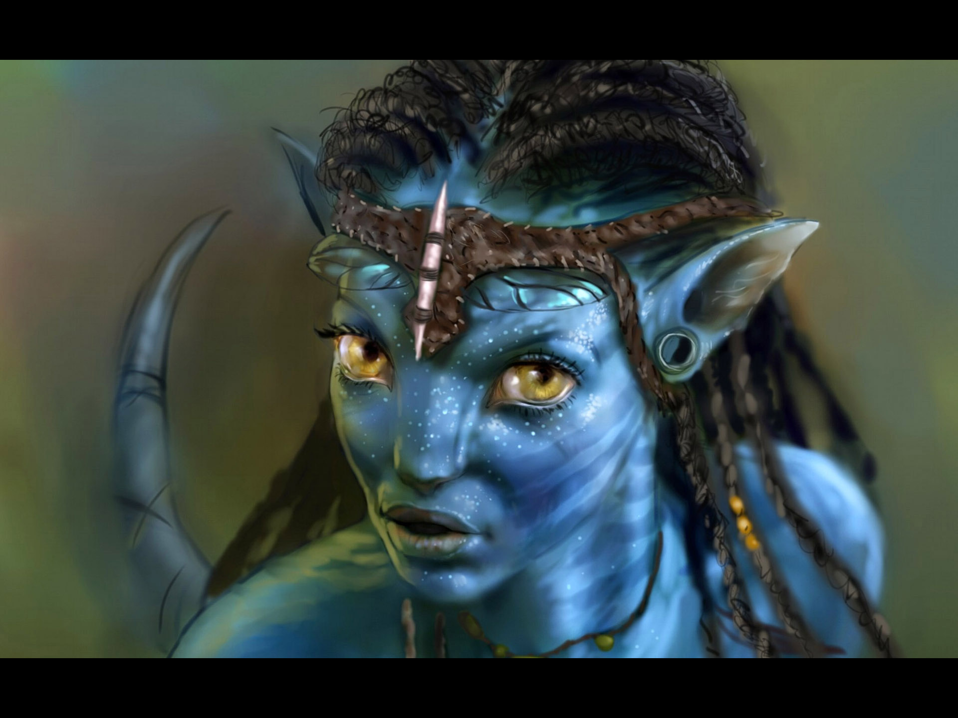 Avatar Movie Neytiri Wallpaper Desktop HD Dream