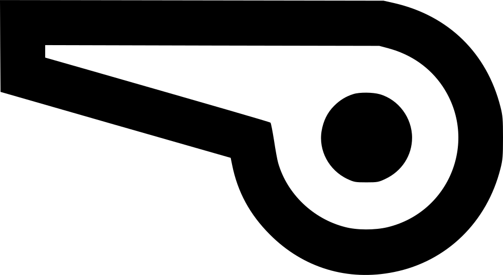Simplified Whistle Icon Wallpaper