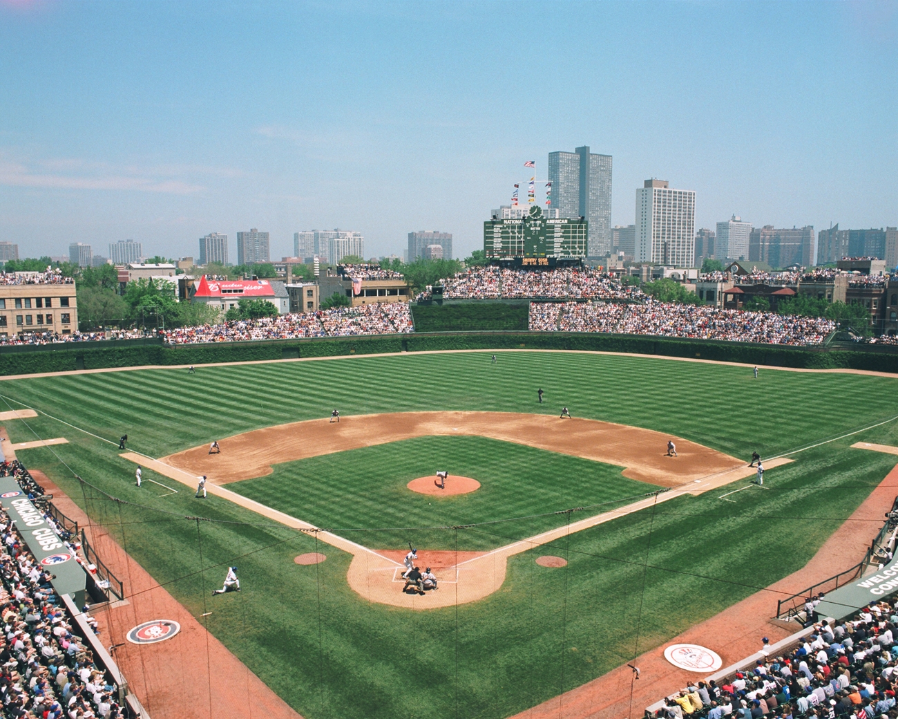 Background Chicago Cubs Vs New York Yankees