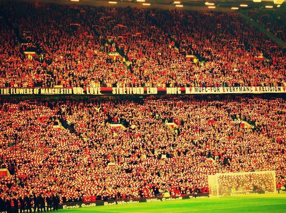 The Stretford End Old Trafford Manchester United
