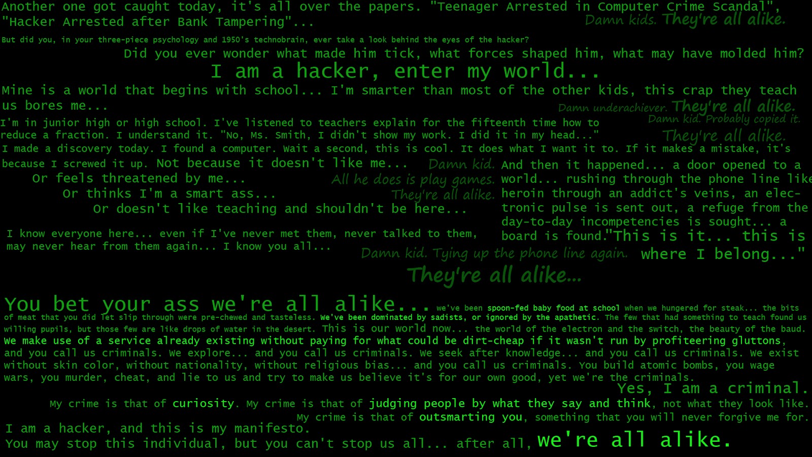Best HD Hackers Wallpapers Part VI   Wanna Be hacker