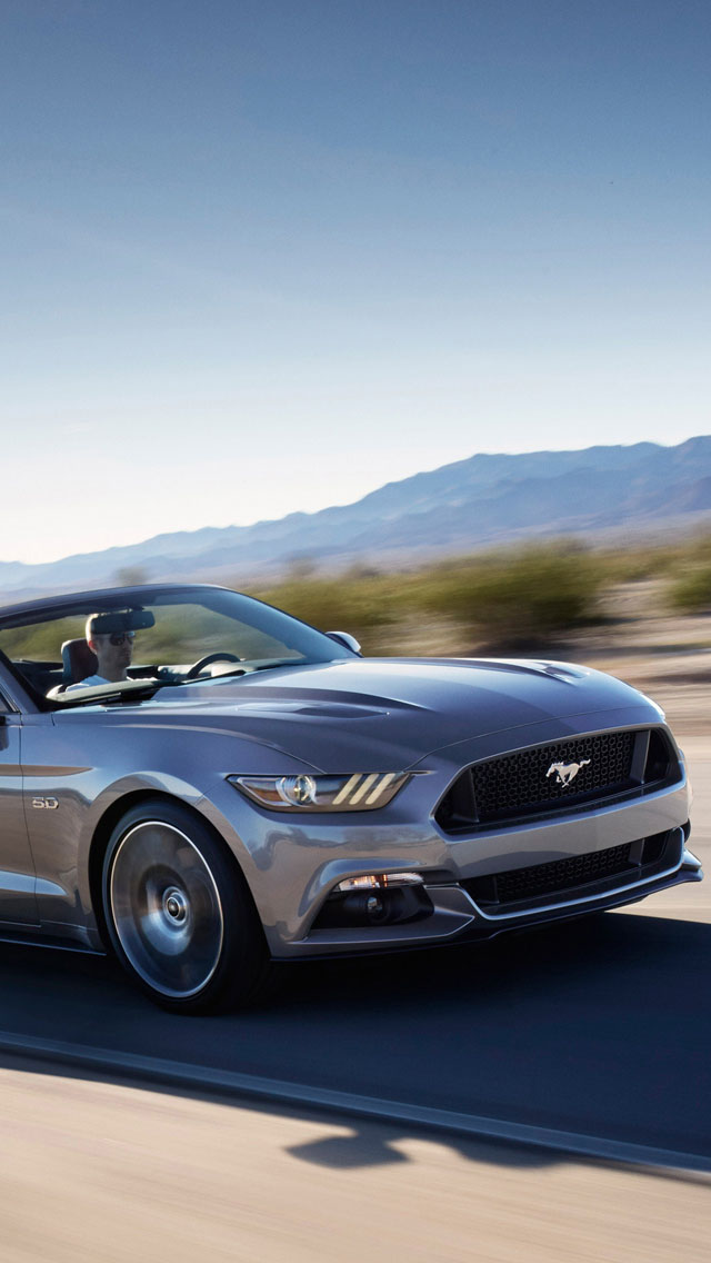 Ford Mustang Sports Car Wallpaper iPhone