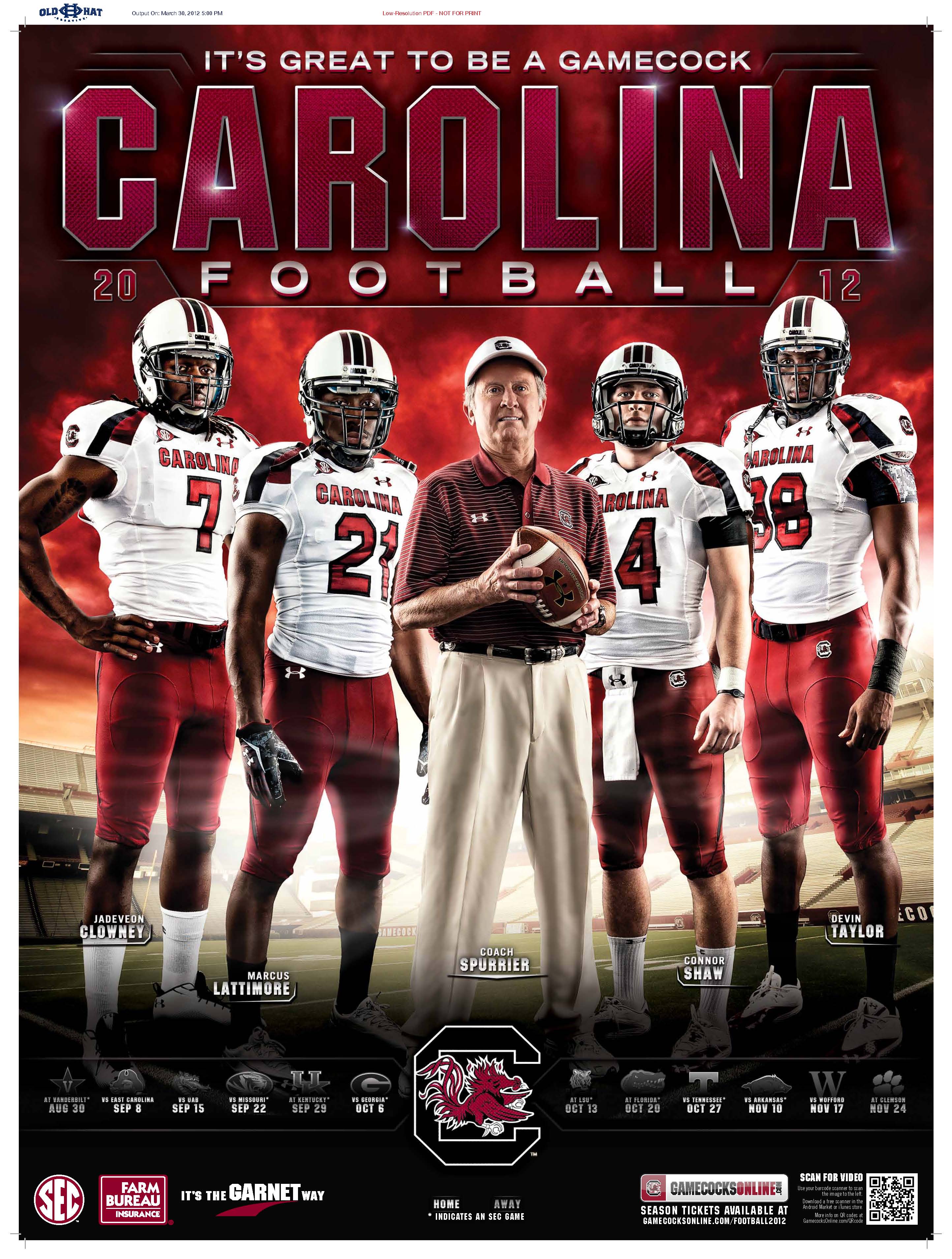 South Carolina Football Wallpaper Background Image