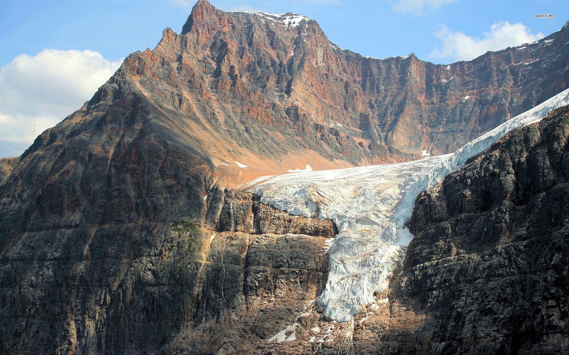 Glacier Jasper National Park Wallpaper Nature