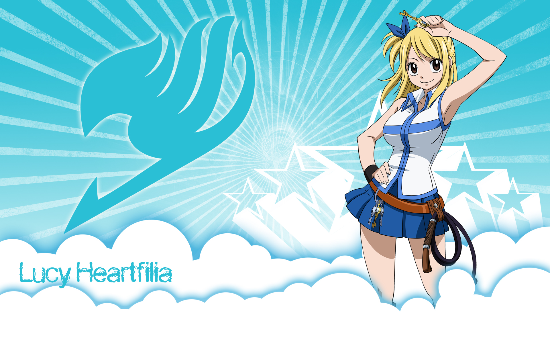 Fairy Tail Wallpaper Lucy Heartfilia Minitokyo