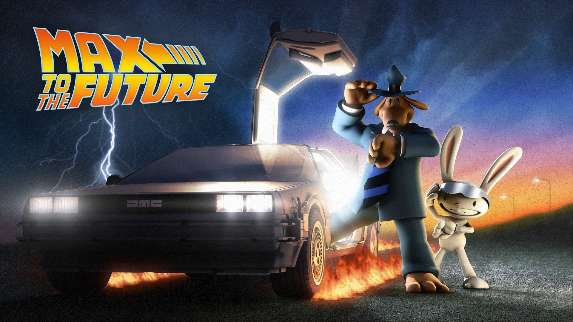 Wallpaper Video Games Back To The Future Sam And Max