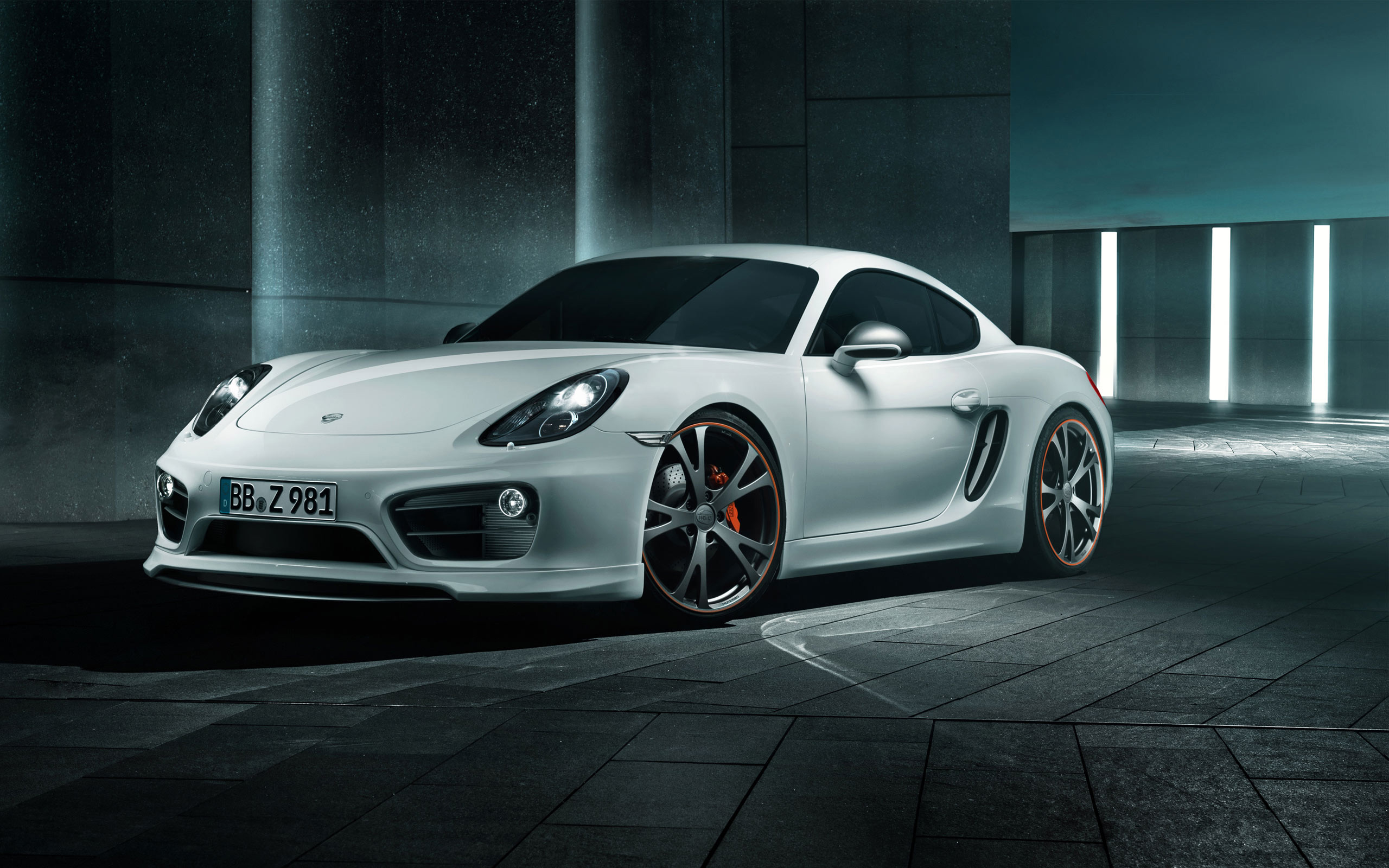 Porsche Cayman By Techart Wallpaper HD