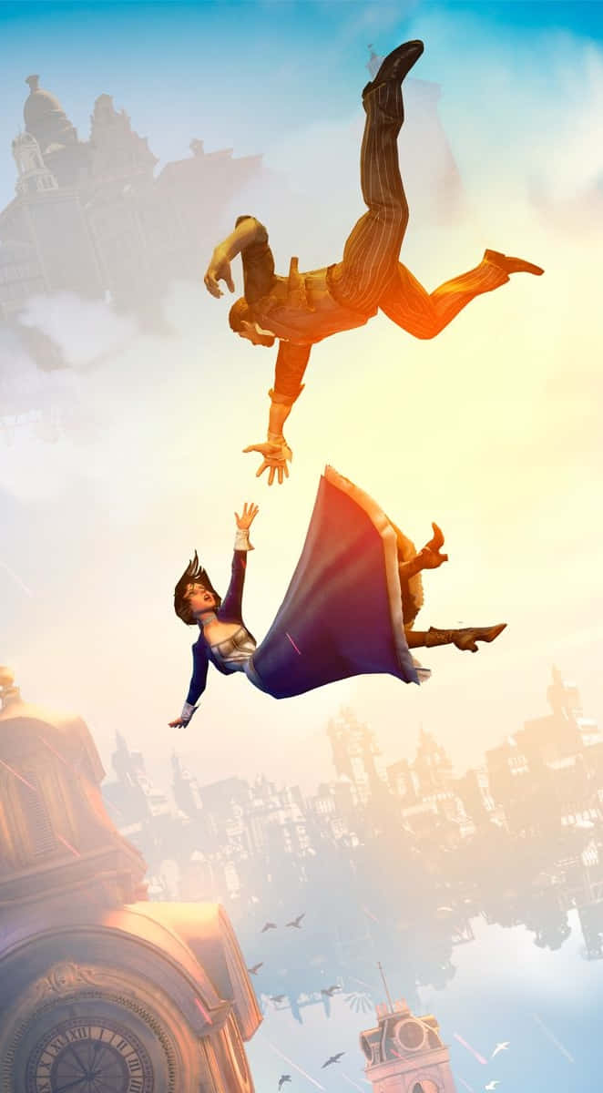 iPhone Xs Bioshock Infinite Background Wallpaper