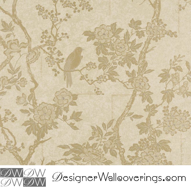 Marlowe Floral By Ralph Lauren Designer Wallcoverings