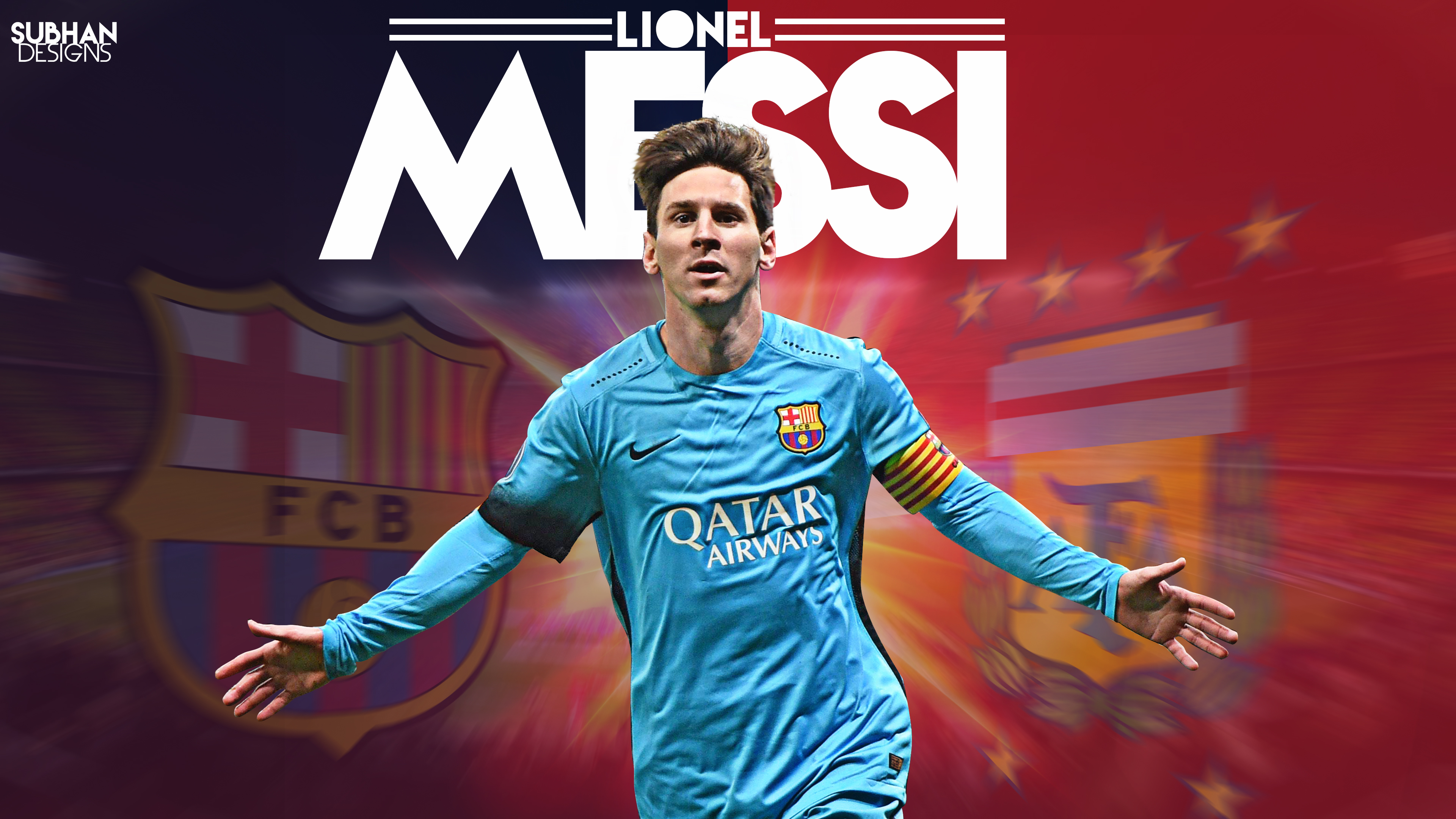 Lionel Messi Wallpaper 4k By subhan22