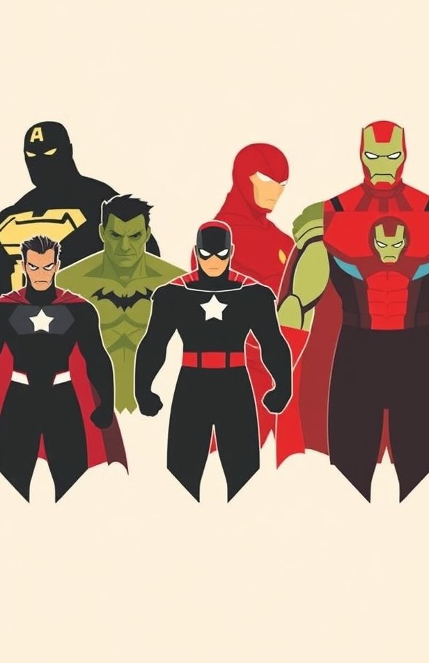 Minimalist Marvel Wallpaper
