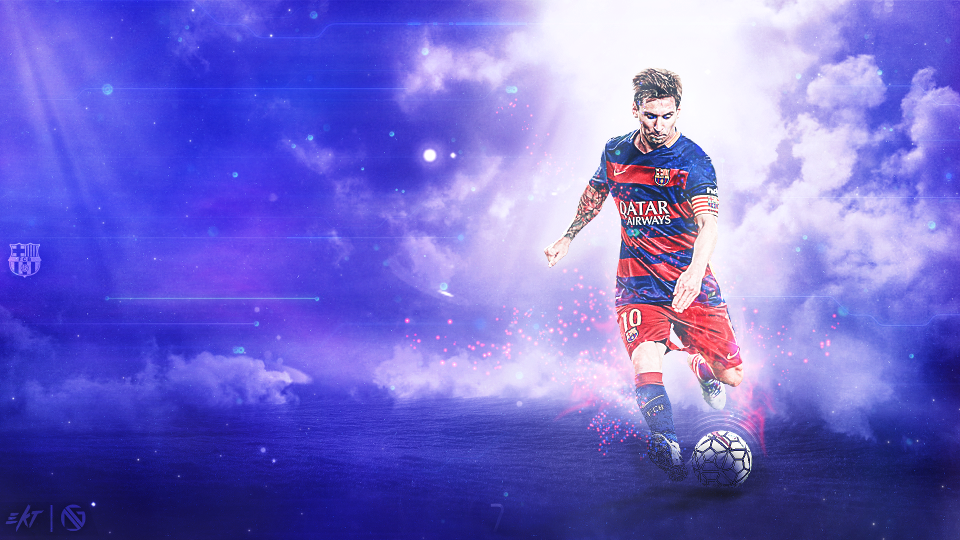 Messi Wallpaper By Dreamgraphicss