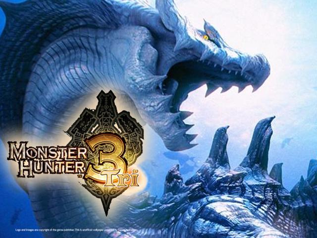 Monster Hunter Tri Wallpaper Wii