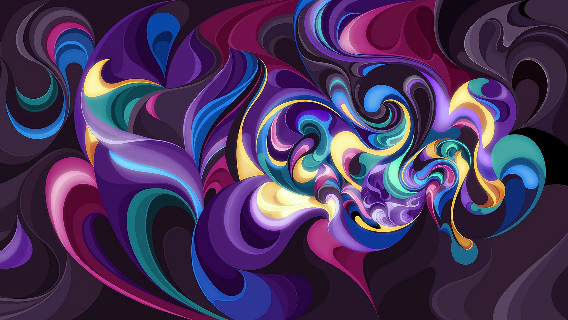 Wallpaper Abstract Colorful Colors Design Background