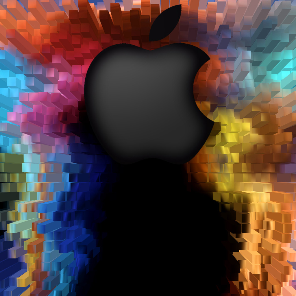 Apple 3d iPad Wallpaper Background And Theme