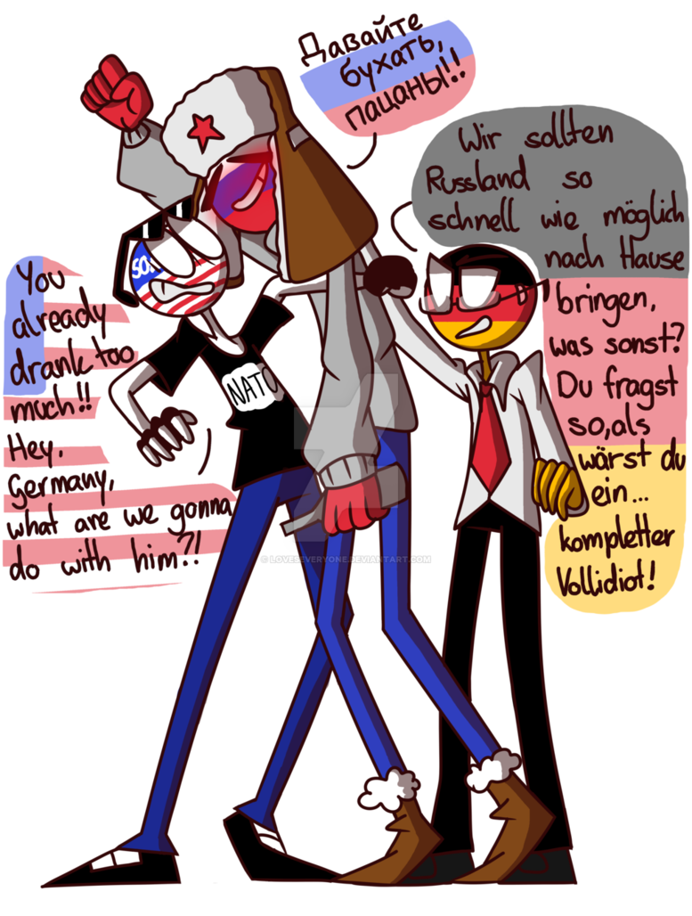 Official Countryhumans Trash By Loveseveryone