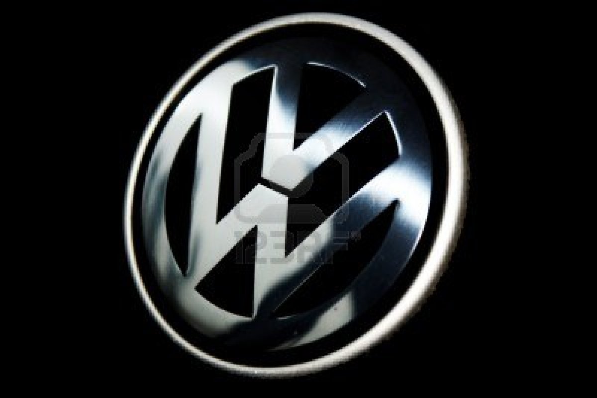 Volkswagen Logo Editorial