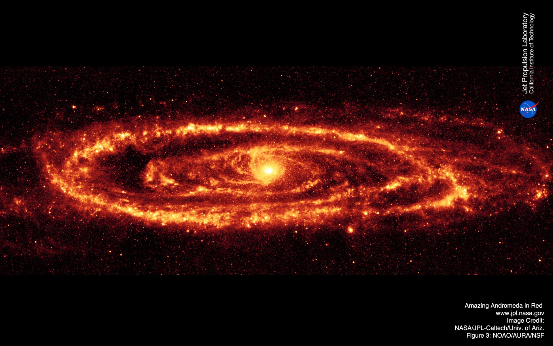 Outer Space Andromeda Science Fiction Wallpaper