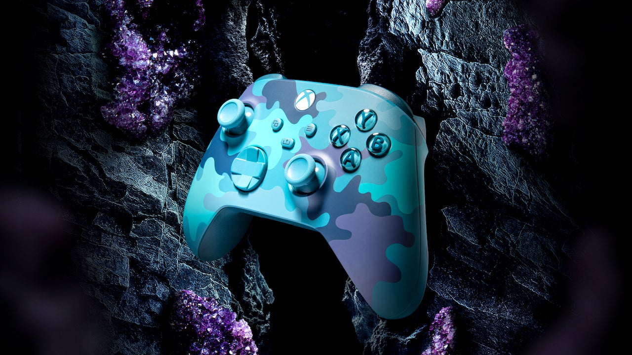 Xbox Reveals A New Mineral Camo Wireless Controller Ign