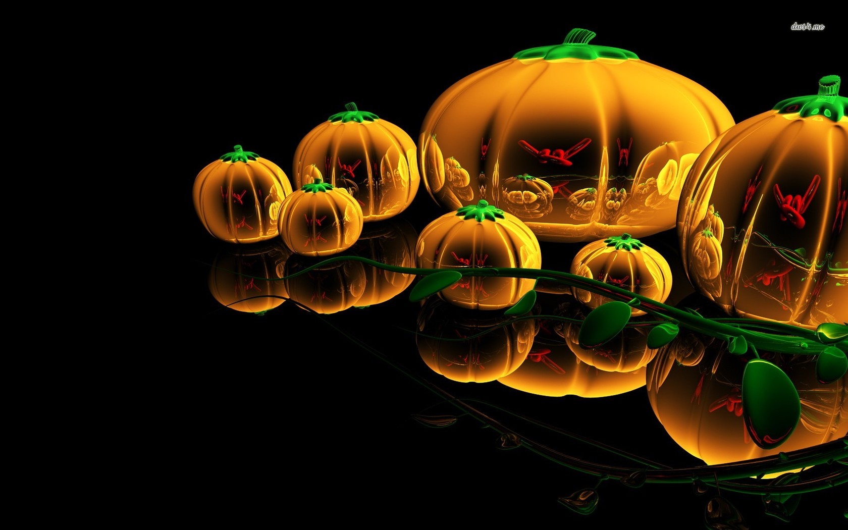 Wallpaper Halloween Pumpkin Desktop