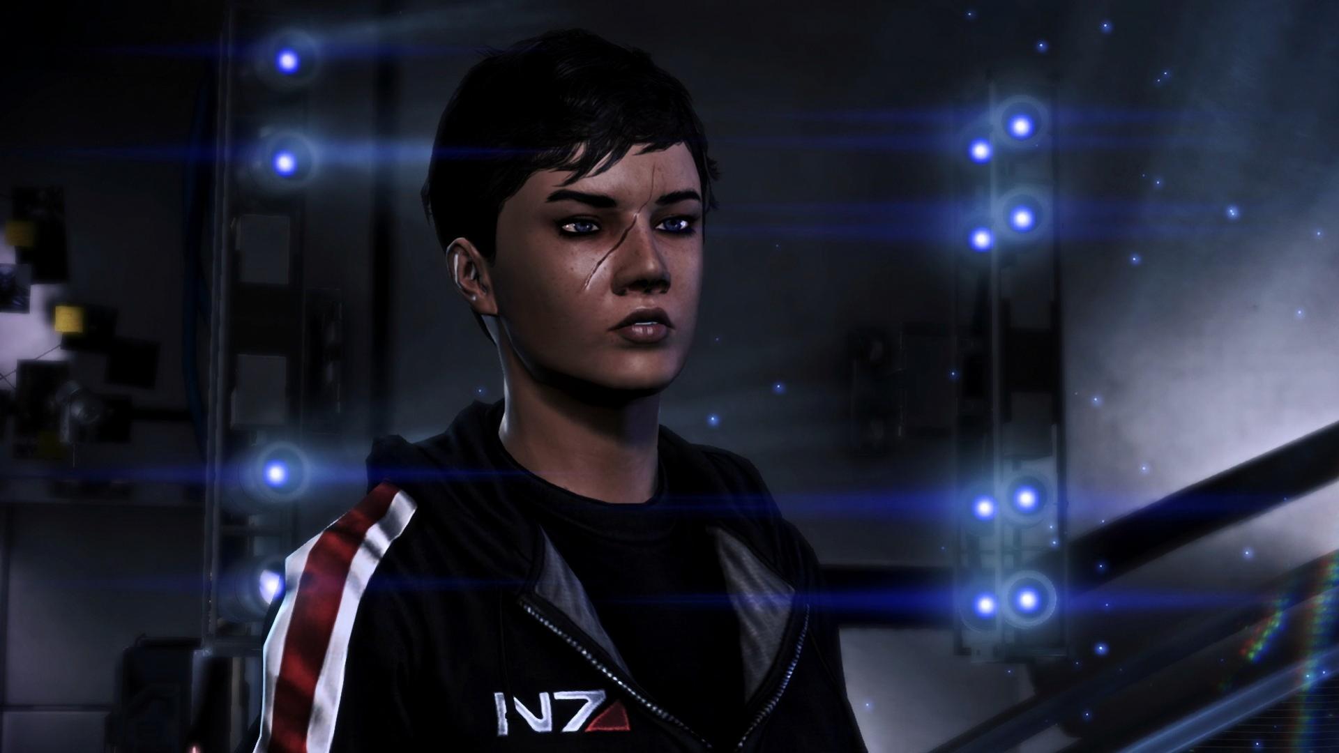 Mass Effect N7 Femshep Shepard Wallpaper