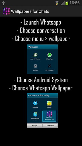 Wallpaper Para Whatsapp HD App Android