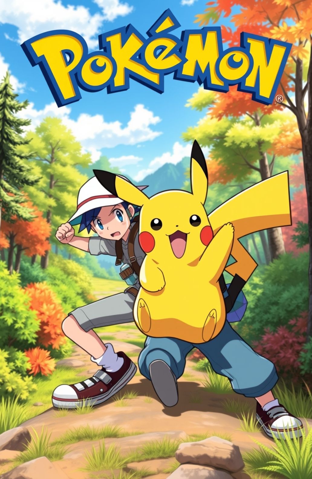 Pikachu And Ash Wallpaper