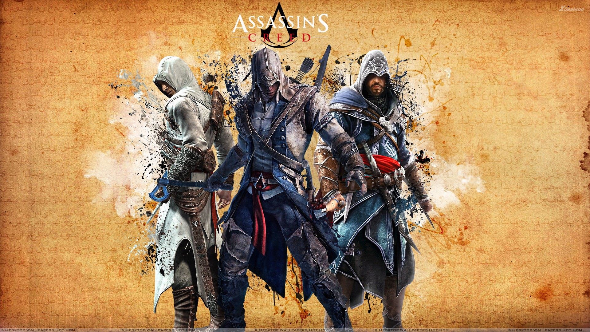 Assassin S Creed All Characters Wallpaper