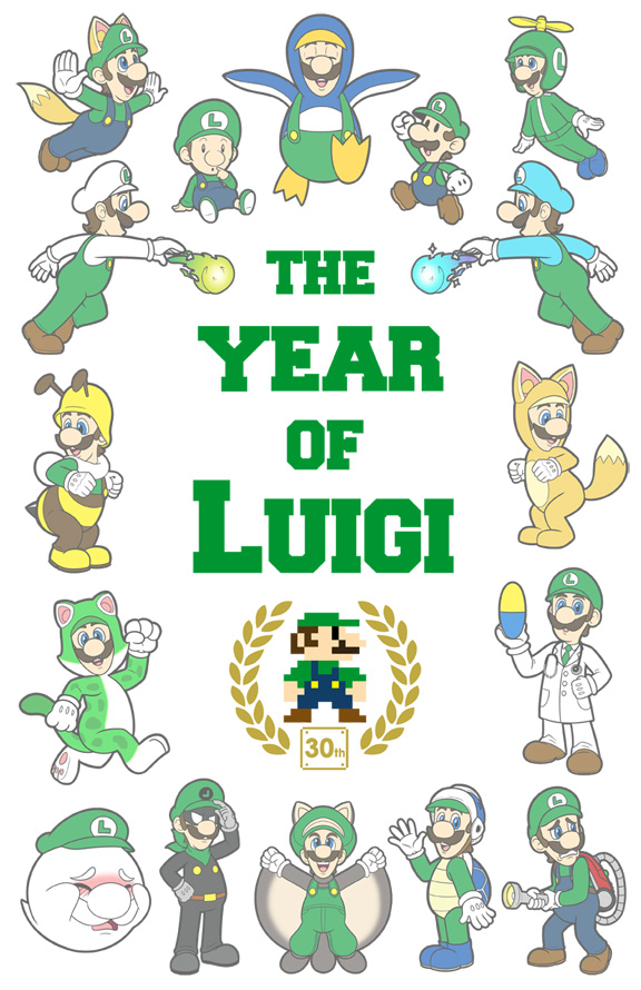 The Year Of Luigi By Red Flare