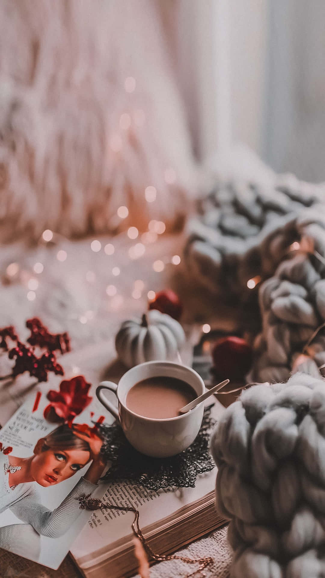 Cozy Autumn Aesthetic Wallpaper