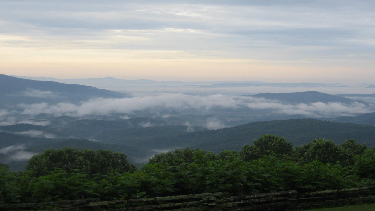 Blue Ridge Mountain Morning 1280x720