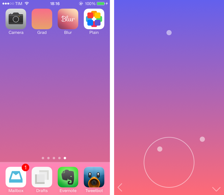 For The Colorful Create iOS 7 Wallpapers From an iPhone or iPad