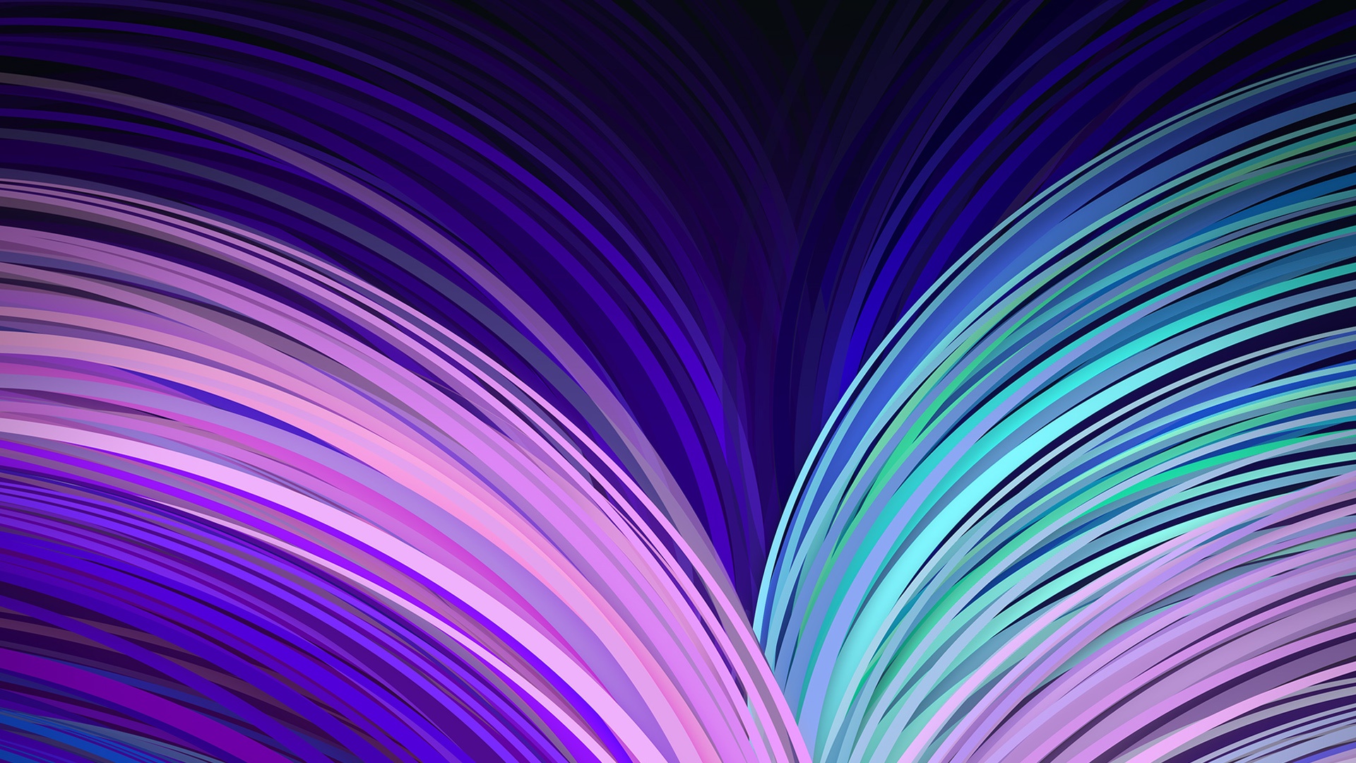 Neon Flow HD Widescreen 3d Abstract Wallpaper