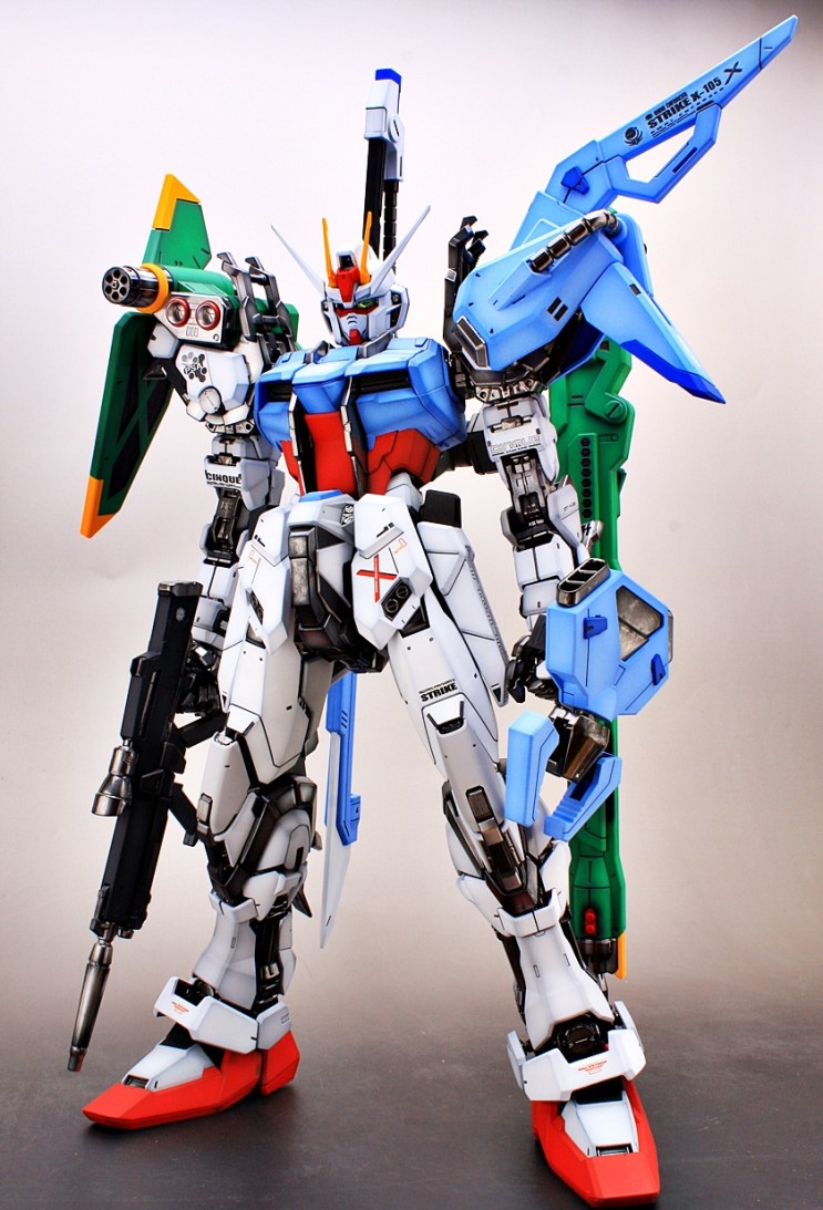 Perfect Grade for a perfect build Strike Gundam by livese1 Full