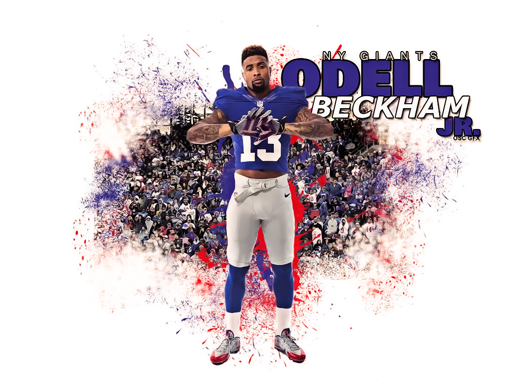 Permalink Notes Odell Beckham New York Giants Ny Nfl Art