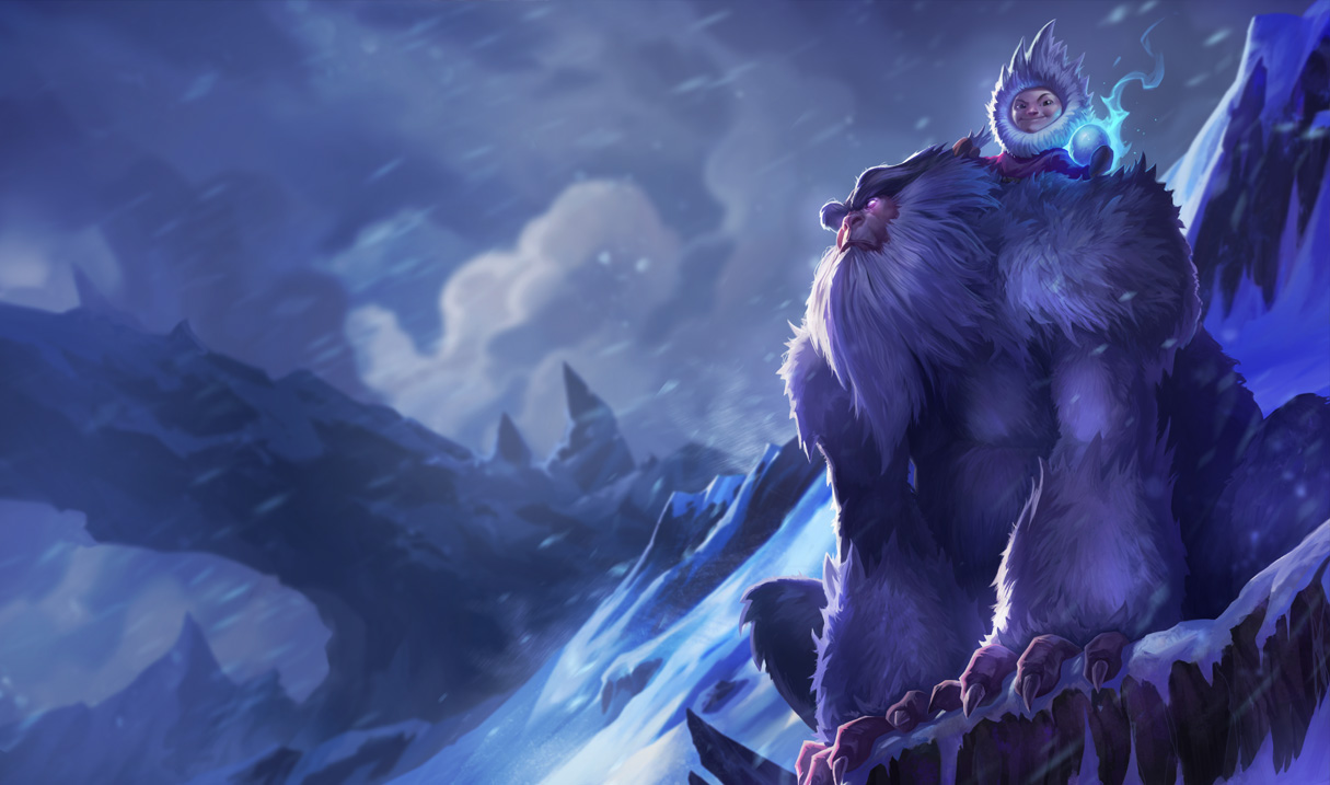 Official Splash Art For Nunu Classic Skin Updated And Replaced