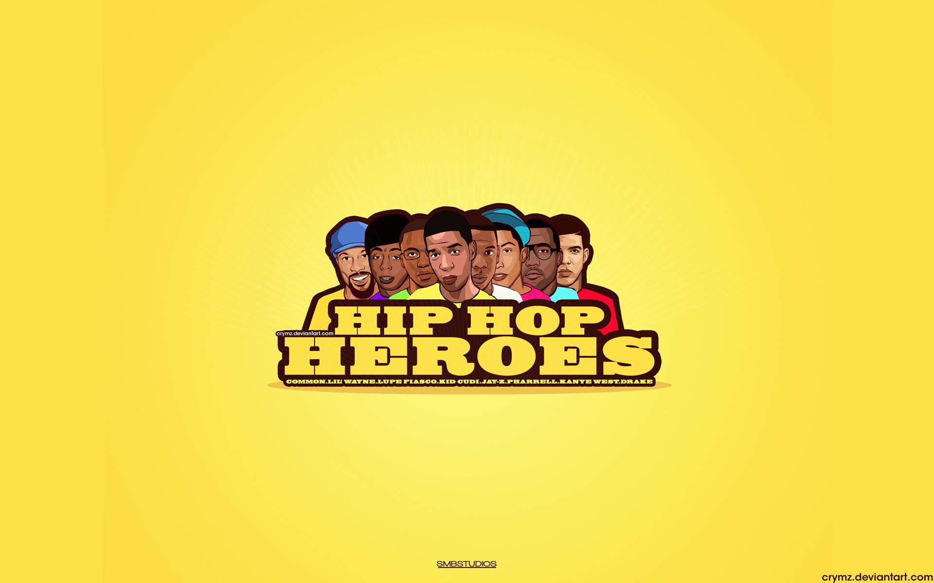 HIP HOP HEROES LOGO Wallpaper by crymz on