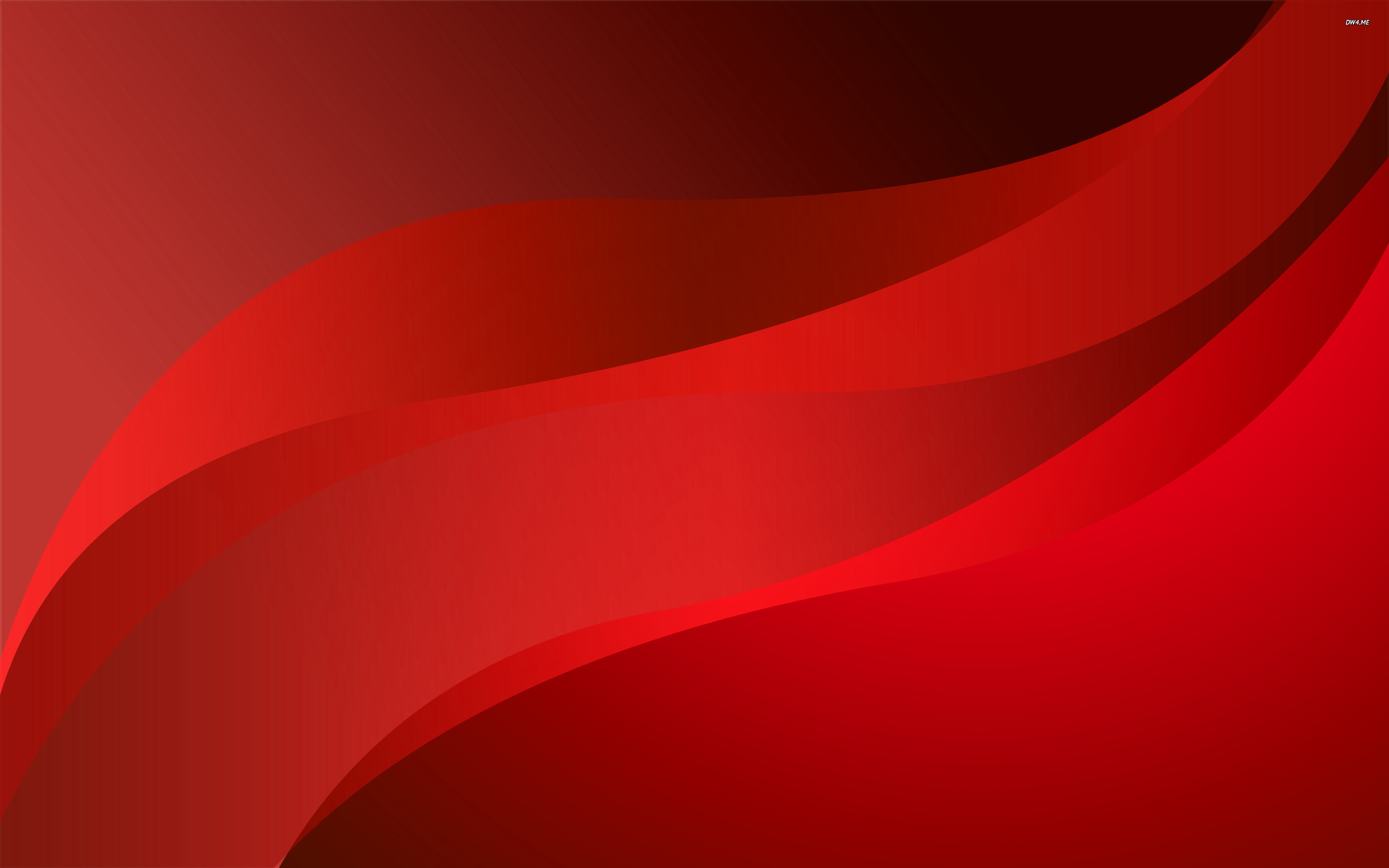 Red Curves Abstract Wallpaper Hd Background