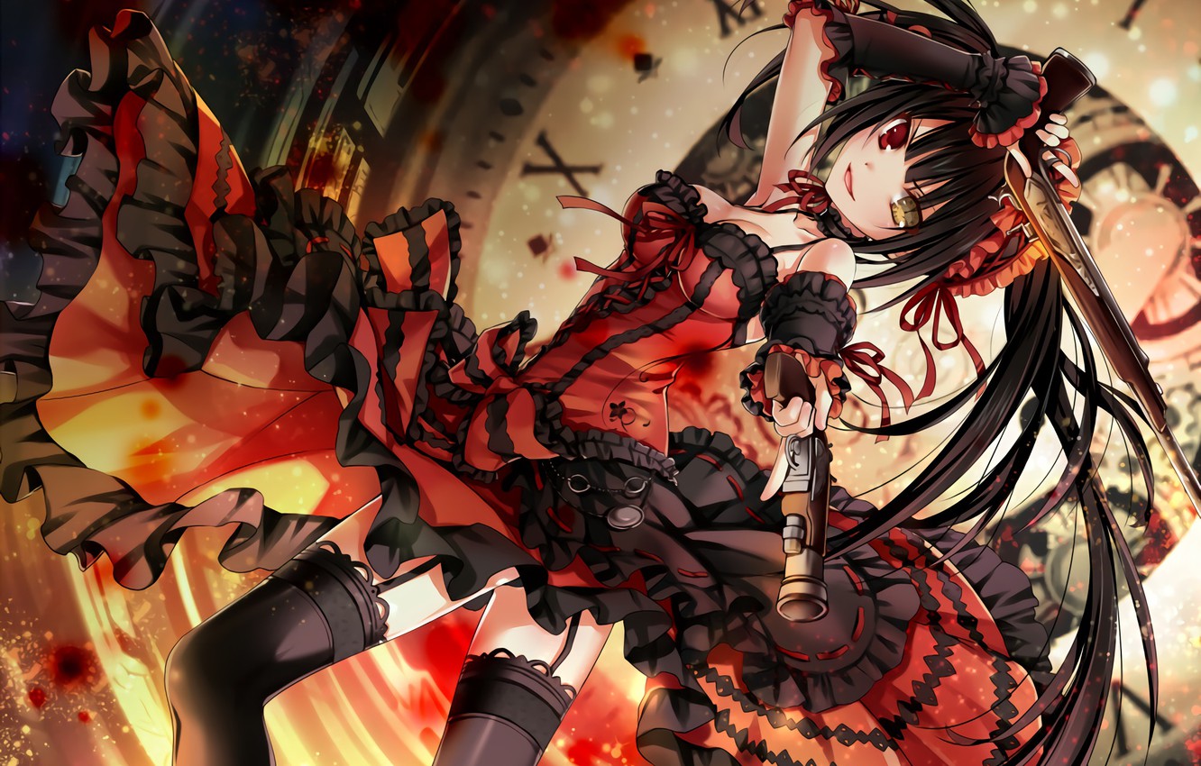 Anime Date A Live Kurumi Tokisaki HD wallpaper  Peakpx