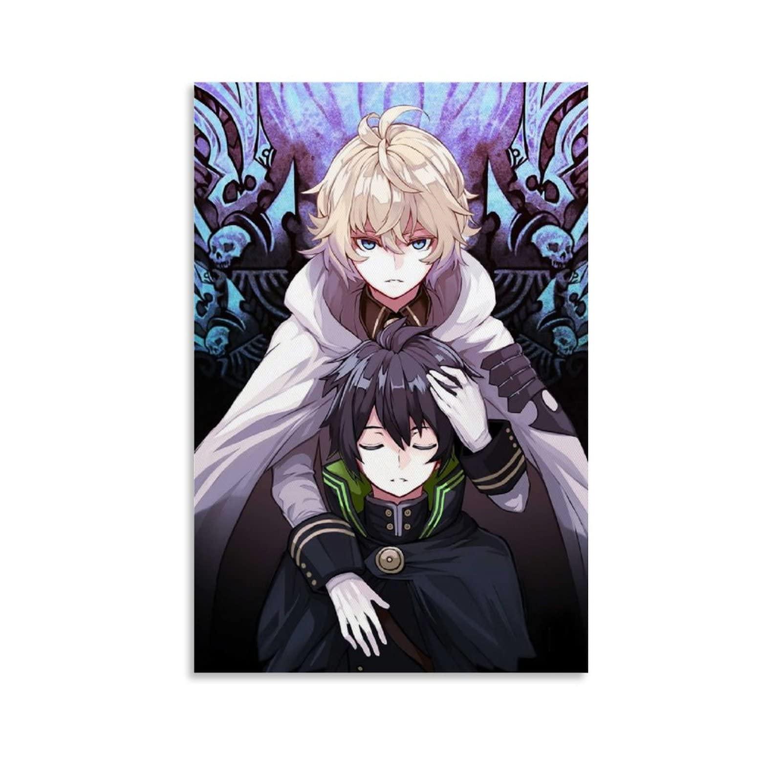 Amazon Zgdl Seraph Of The End Anime Aesthetic Poster Yuichiro