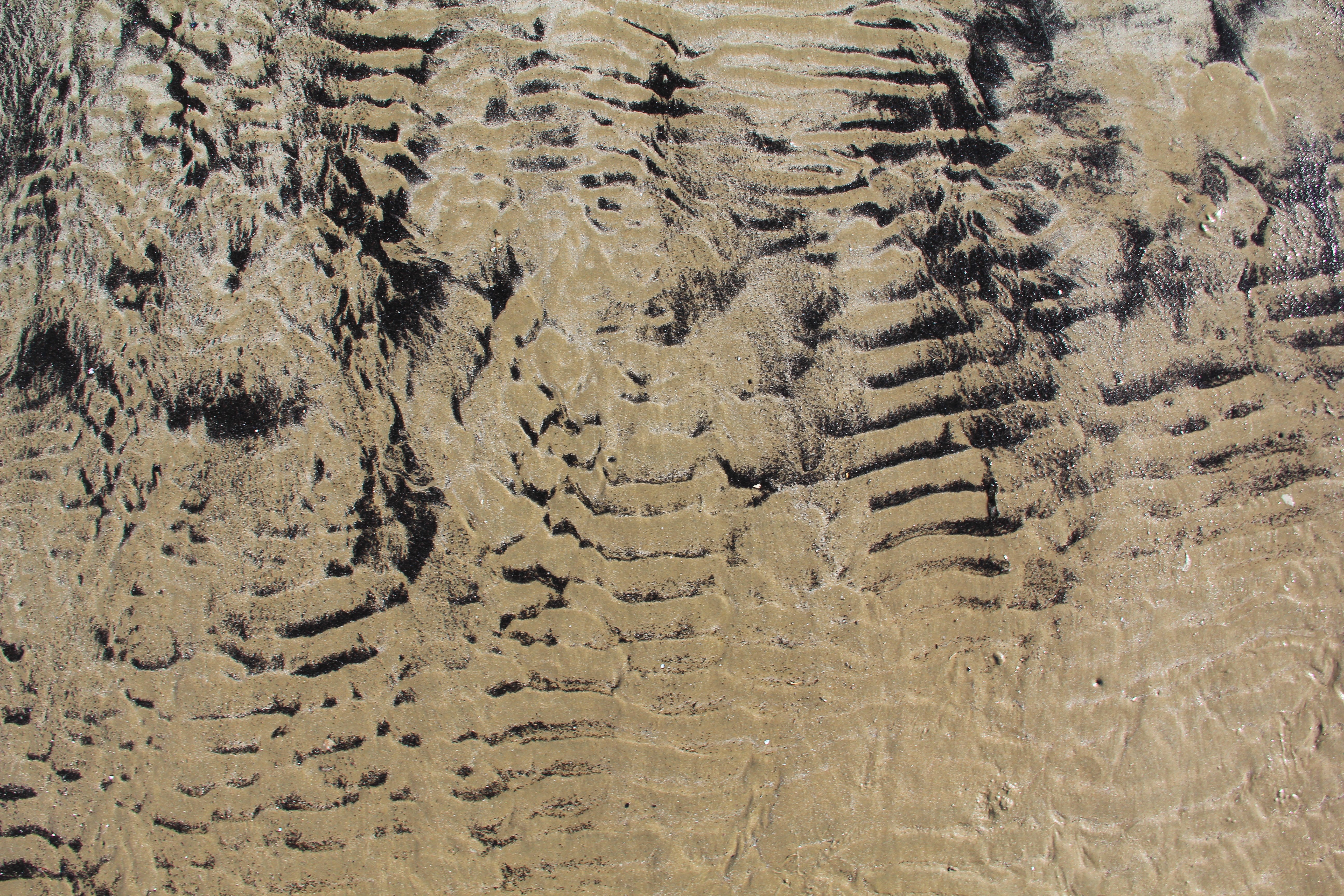  Textures Sand texture rippled black beige wallpaper photo beach design